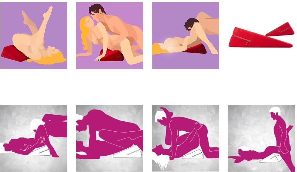 Almohada de Posición Sexual con Base de Succión y 2 Correas Ajustables, Sin Dildo Incluido, para Parejas, Negro