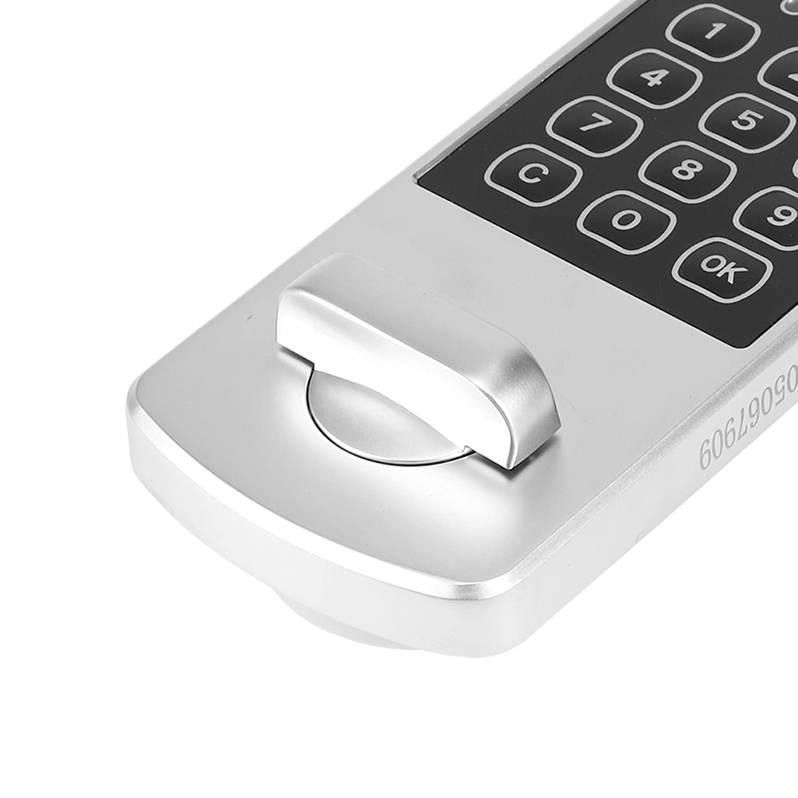 Cerradura Electrónica con Contraseña sin Llave para Puerta de Gabinete, Cerradura de Seguridad Fuerte, Fácil Acceso para el Hogar y la Oficina, Aleación de Zinc de 1 a 15 Dígitos (Estilo