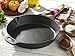 T-fal E83407 Pre-Seasoned Nonstick Durable Cast Iron Skillet/Fry pan Cookware, 12-Inch, Black