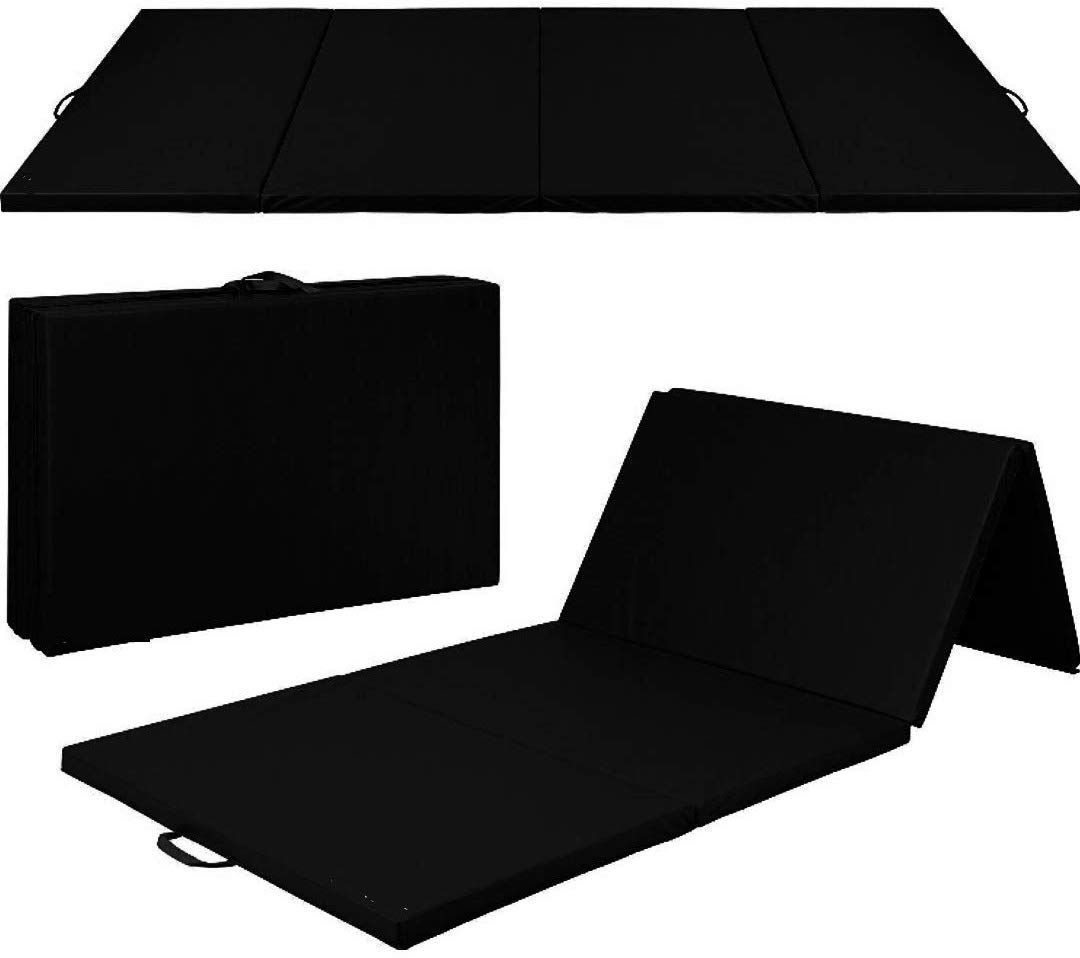 Foldable Yoga Mat for Men & Women, 72 x 24x 12 mm, 12 MM Thick Mat, Black (B0CKMRZ6DD) Amazon Price History, Amazon Price Tracker