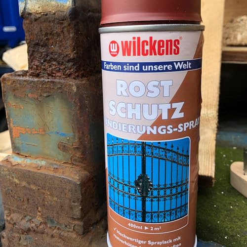 Rostschutzgrundierung Wilckens Rostschutzspray rotbraun 400 ml