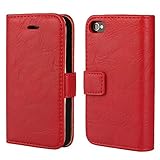 Die Handy Wallet Case bietet zwei Kartenslots für Kreditkarten, Ausweis, Visitenkarten und eine Seitenfach für Bargeld, Kassenbon und Rechnungen.