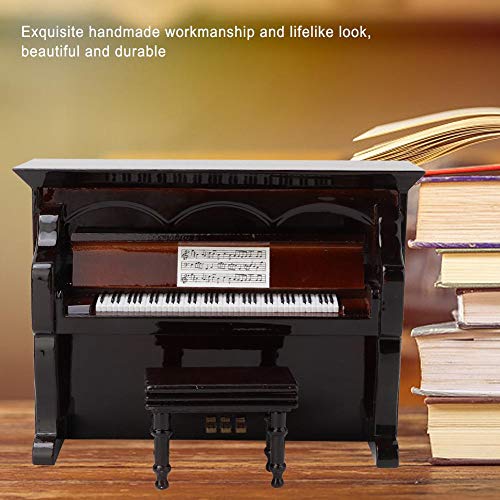Mini Piano Model Hout, M Bel & Woonaccessoires Woonaccessoires & Deco Muziekinstrument Model Home Decor Ornamenten Kerstmis Verjaardag - Image 4