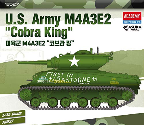 Maquette M4A3E2 Cobra King Academy Kit de Modélisme Premium 1/35 13527