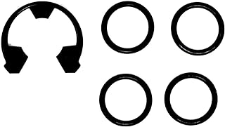 Water Softener O-Ring Seal Kit, 4 pcs (7337571, 7170288, STD302213, WS03X10025) w/Clip 1 pcs (7337563, WS60X10004, 1205500, 7116713, 1205500, 7116713) Compatible with Kenmore, GE, EcoPure, Sears