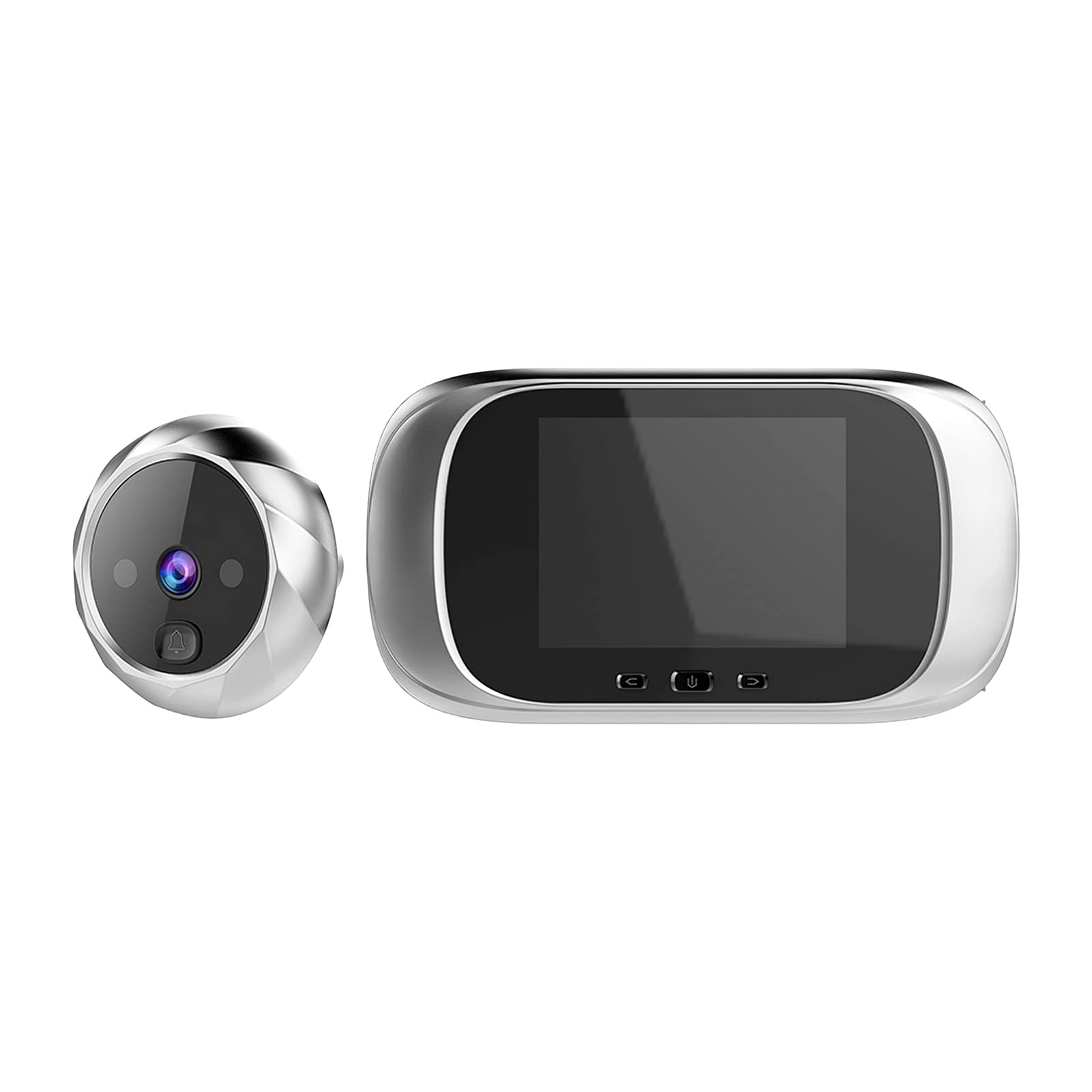Visor genérico de puerta timbre seguridad con cámara Agujero-de-serin LCD gran angular resolución de imagen