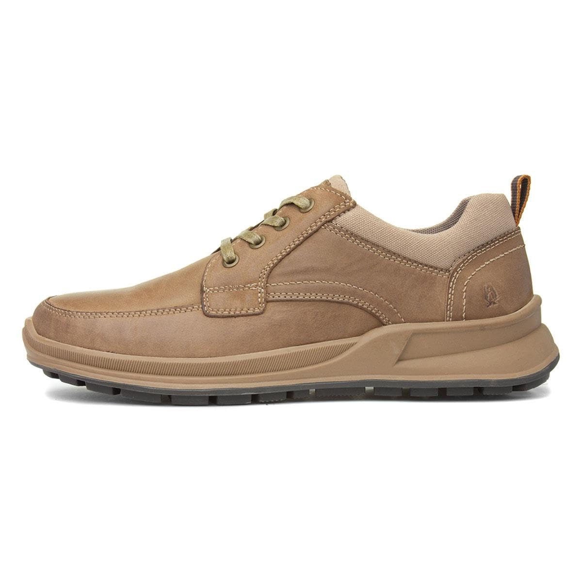 Hush Puppies Male Adam Lace Up Shoe, Taupe, 12