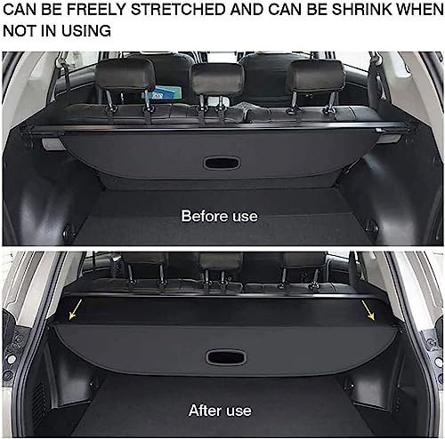 Cubierta de maletero trasero para Volvo XC60 2009-2017 estante protector de carga 5