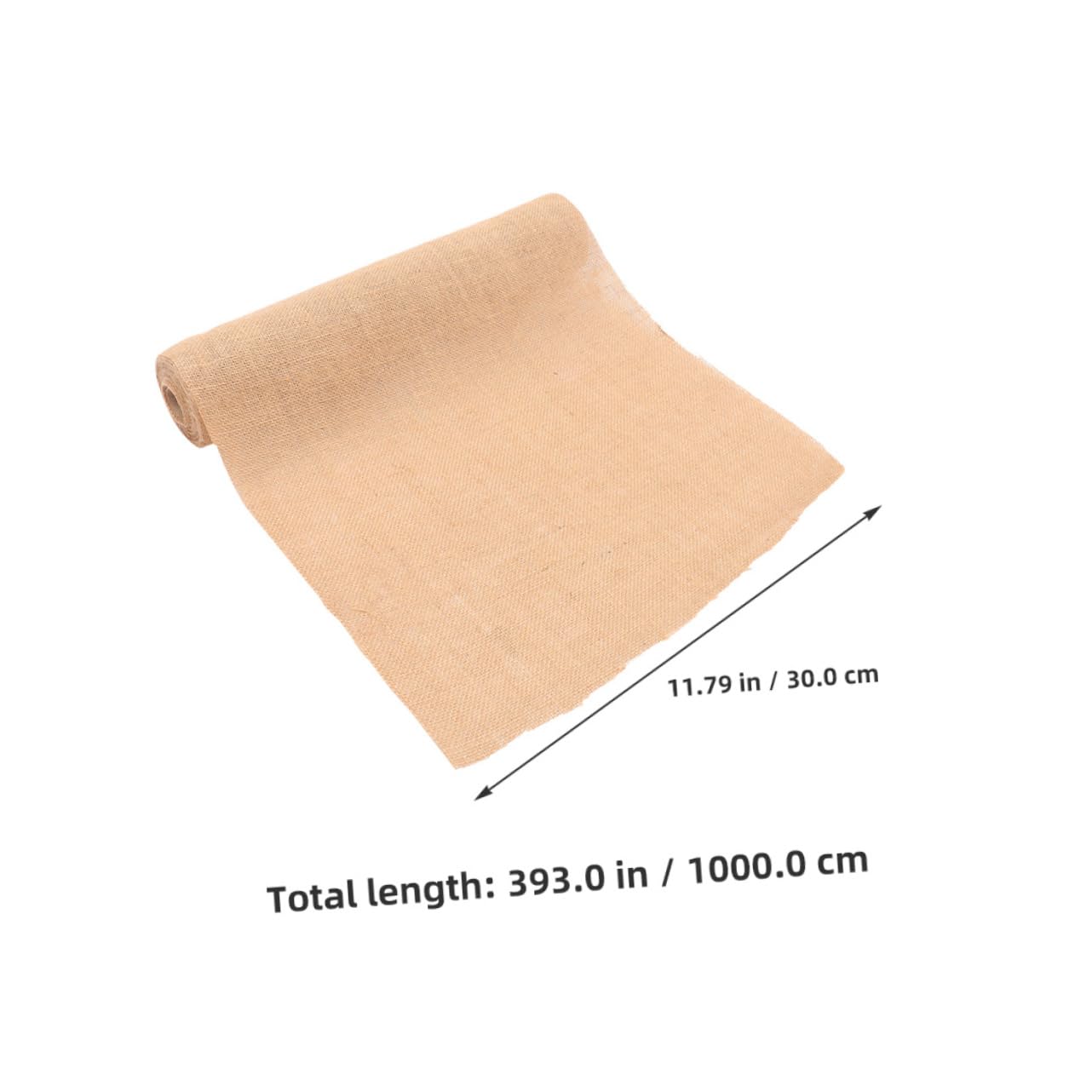 Happyyami Frostschutzvlies Baumstammwickel 0, 3x10m aus Jute Braun