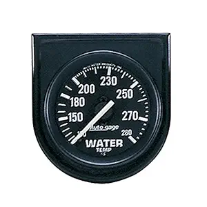 Auto Meter 2333 Autogage Water Temperature Gauge Panel