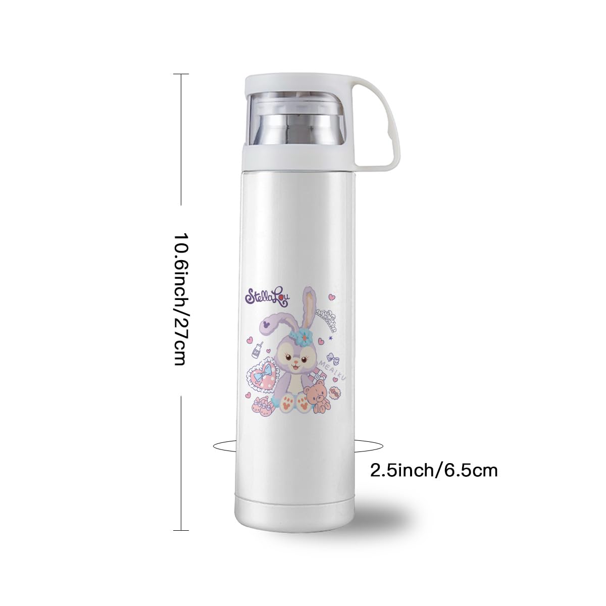 Amazon｜水筒 ダッフィーフレンズ 魔法瓶 500ml ステンレスボトル