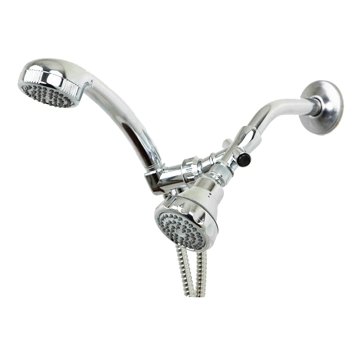 Sunbeam soffione doccia con palmare Combo 2 in 1, cromato