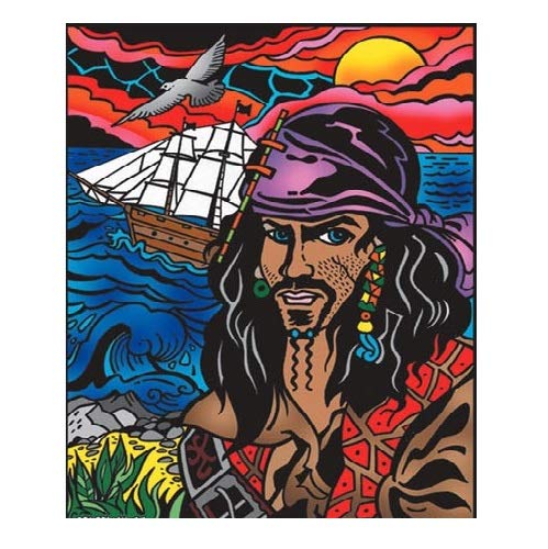 Colorvelvet L067 - Pirata Disegno, 47 x 35 cm Cover