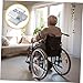 HAPINARY Aluminum Alloy Wheelchair Pipe Clamp Connector Sturdy Holder for Walkers and Cane Management Reliable Support for Seniors and Disabled Users