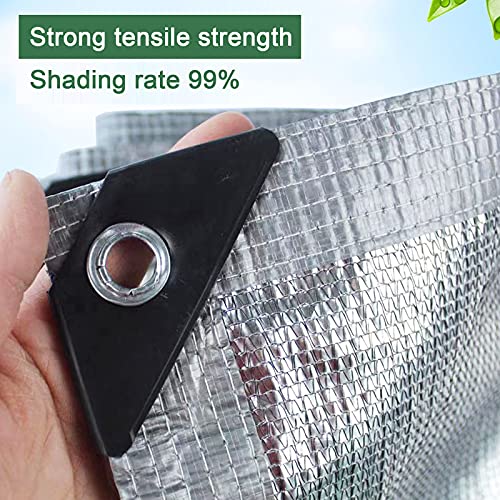 Housse tissu aluminium 99% isolante supérieure pour serre 5x8m