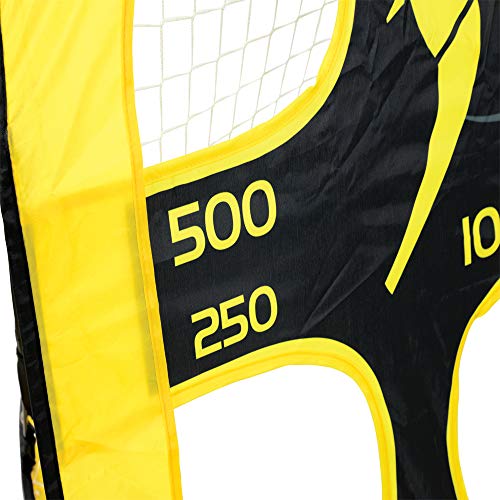 Kickmaster Pop-Up Goals and Target Shots - Versatile 2-in-1 Soccer Goal Set - Easy Setup and Foldable Design - Includes Carry Bag - Suitable for Outdoor Play - Age 5+ - Image 10