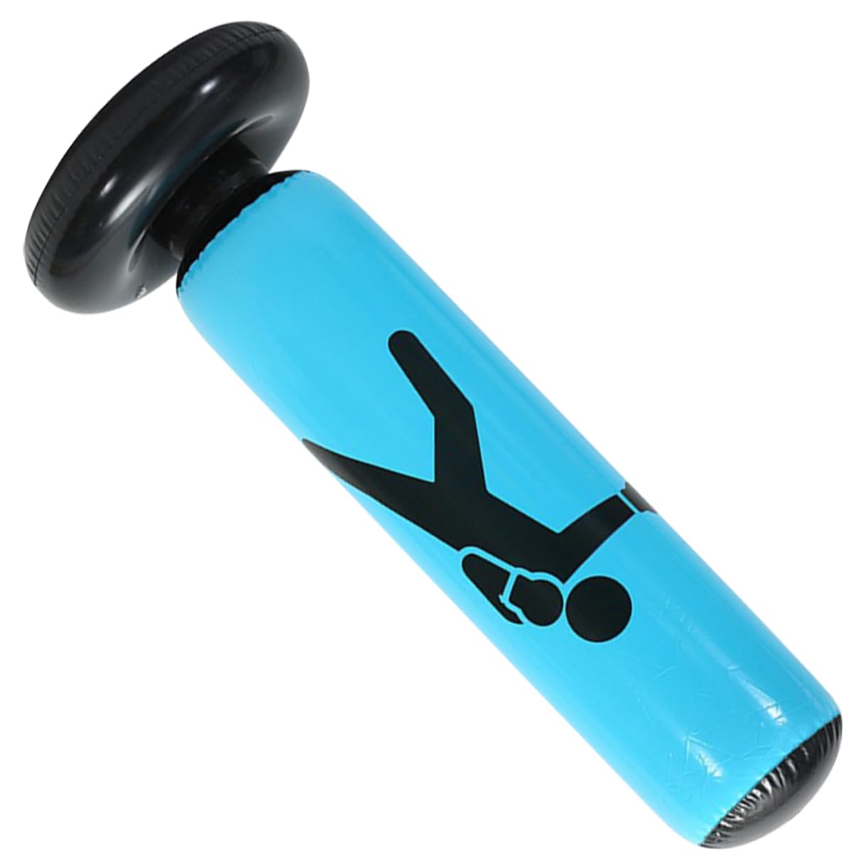 Milisten Sports Fitness Supplies Boxing Equipment Fitness Equipment Inflatable Boxing Column PVC Sky-Blue