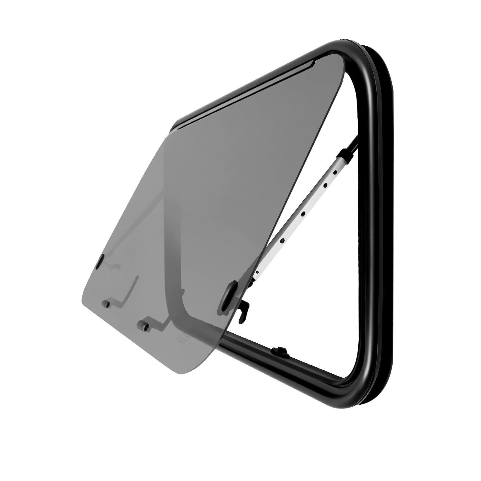 Fenêtre de caravane, 900 x 550 mm, fenêtre de camping-car, fenêtre de camping-car avec occultant et protection contre les insectes, fenêtre latérale de camping-car RV, fenêtre externe à pousser