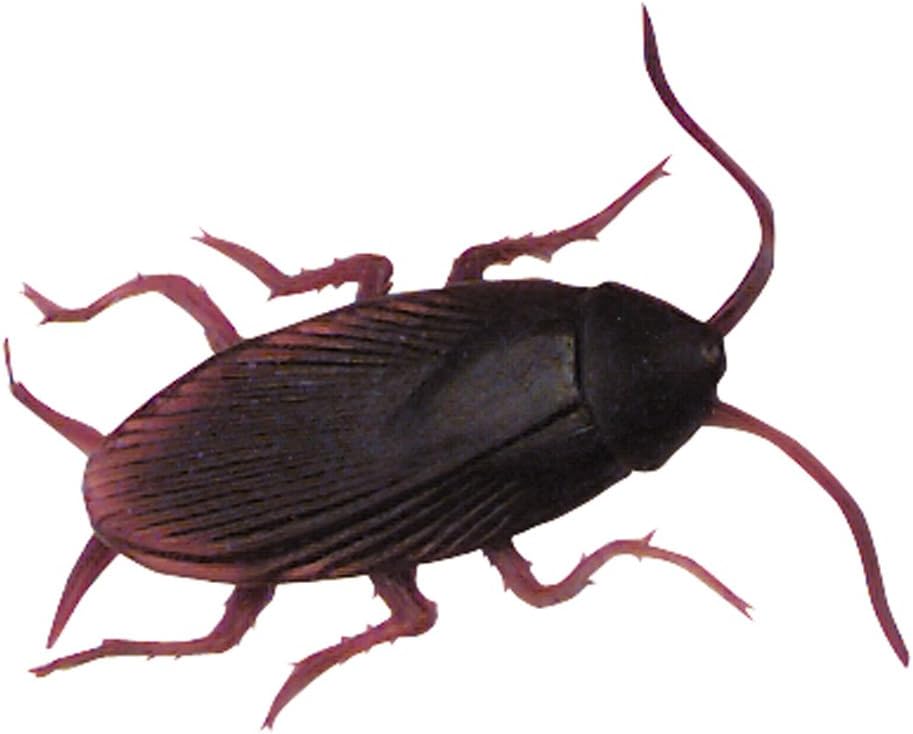 12 Fake Cockroaches Realistic Rubber Roach Gag Joke Prank
