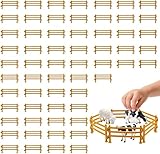 Jouet éducatif stimulant : parfait pour développer la créativité, la coordination œil-main et la concentration des enfants, ce kit de clôtures leur permet de reproduire un environnement de ferme ou d’élevage, favorisant un apprentissage ludique et interactif.