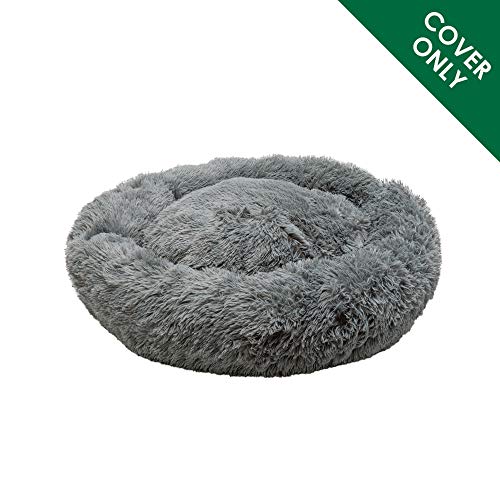 Furhaven CVR-29454547 Replacement Donut Dog Bed Cover Plush Long Faux Fur Calming Cuddler thumb #1