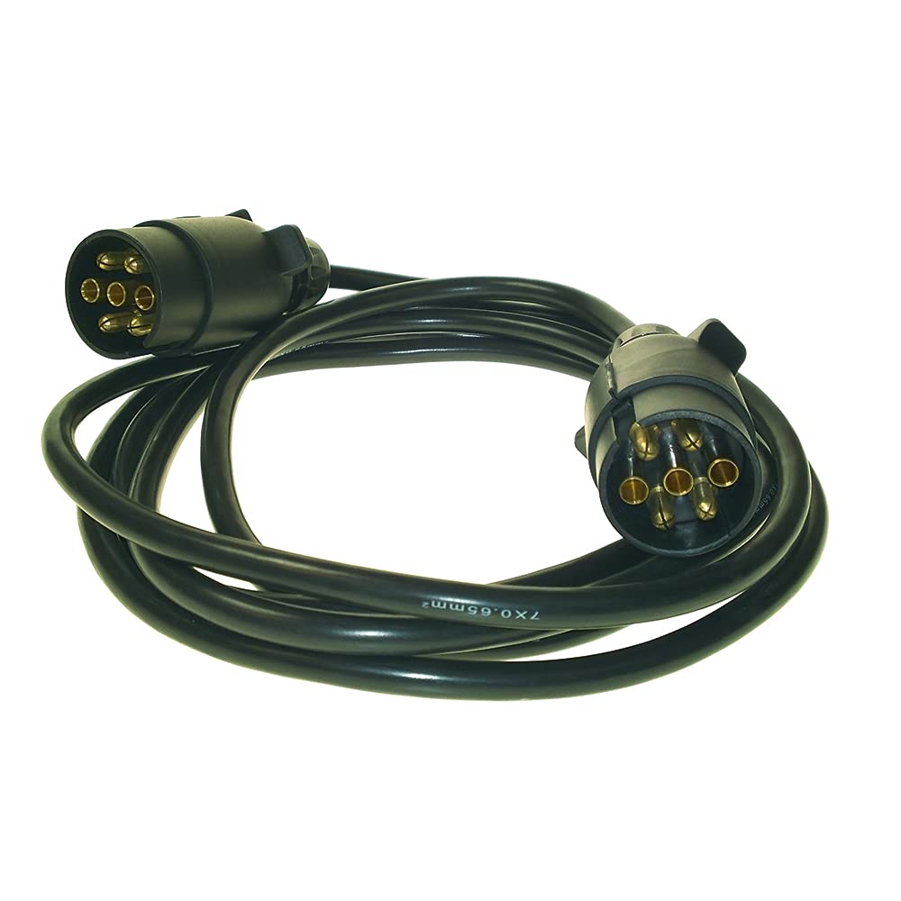 Maypole Extension Lead - 3m - 12N - 7-Pin Plugs  - 5882