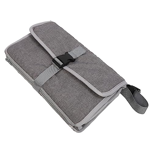 Yinhing Cambiador Portátil con Múltiples Bolsillos, Material Impermeable, Fácil de Limpiar, Cambiador de Viaje para bebé