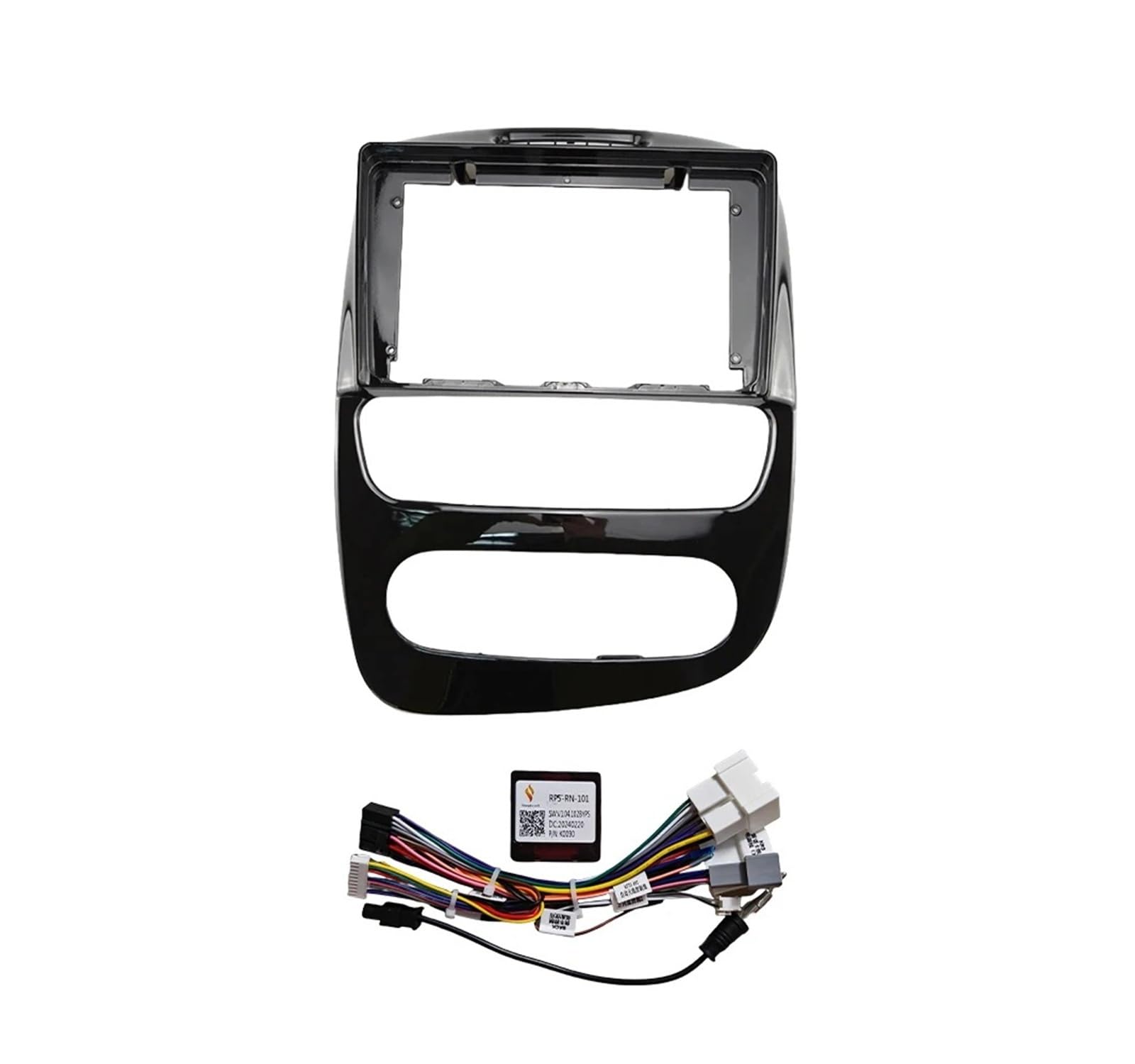 para Clio 4 para Zoe 2007-2021 9/10.1 Pulgadas Marco Coche Adaptador Fascia Android Radio Audio Dash Kit Panel Ajuste Kit Panel Marco Radio