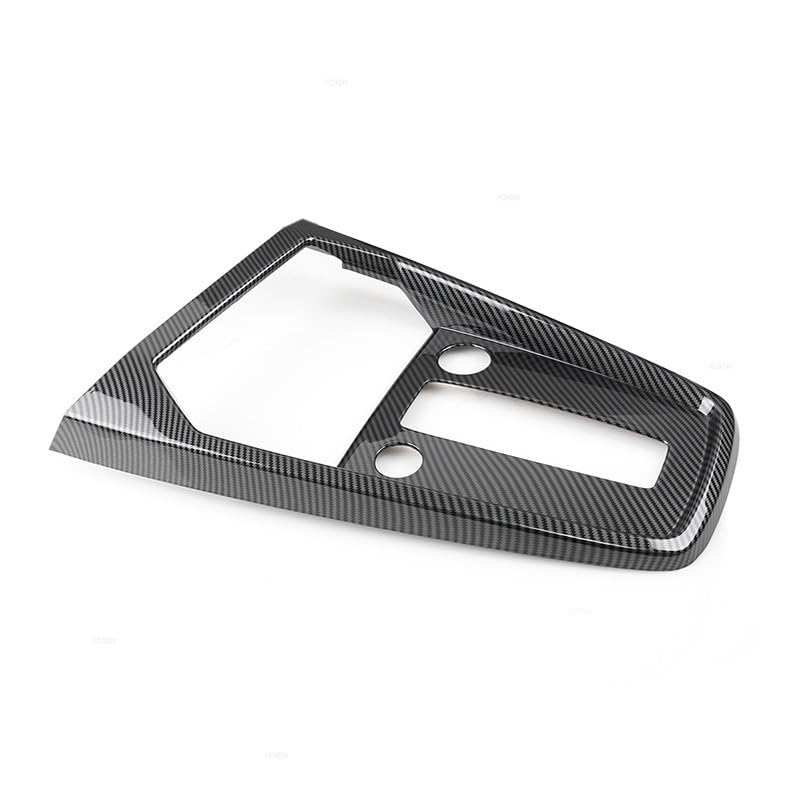 Consolle cover per interni CON GUIDA A SINISTRA Per A3 8Y 2019 2020 2021 Auto In Fibra Carbonio Texture Center Console Copertura Del Cambio Del Pannello Telaio Protezione Adesivi auto center(Outer fra
