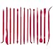 yueton 14pcs Set Plastic Crafts Clay Modeling Tool for Shaping and Sculpting (Hot Pink)