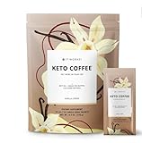 It Works! Keto Coffee® Vanilla Crème – MCTs & Grass-Fed Butter for Energy, Focus & Hunger Control – 15 Single-Serve Packets