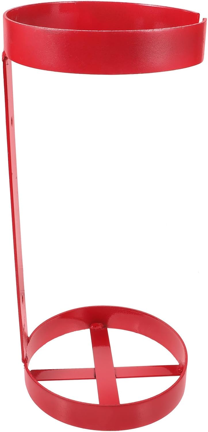 Fire Extinguisher Bracket Metal Wall Mount Holder with Double Ring for 5-6kg Extinguishers Vehicle and Boat Fire Storage Bracket