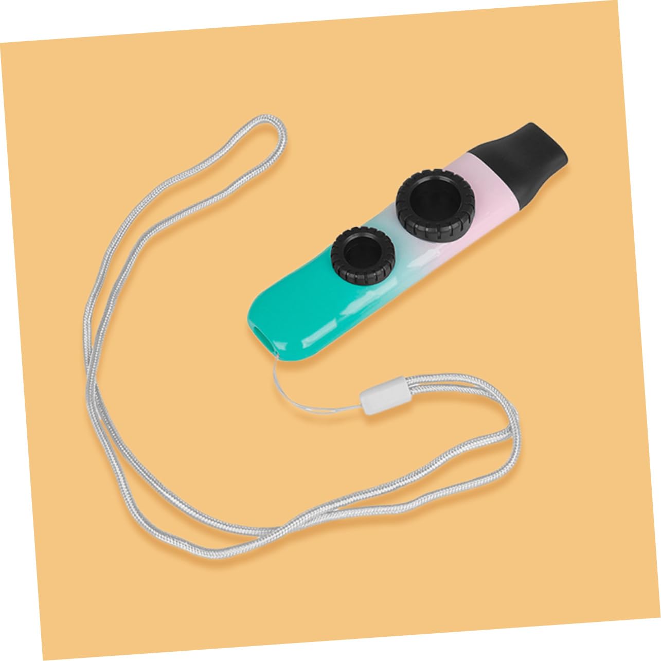 ibasenice 3zestawy Sztuka Profesjonalnego Kazoos Kolorze Gradientowym Przenośny Instrument Muzyczny z Membranami Idealny Do Akompaniamentu Dorosłych