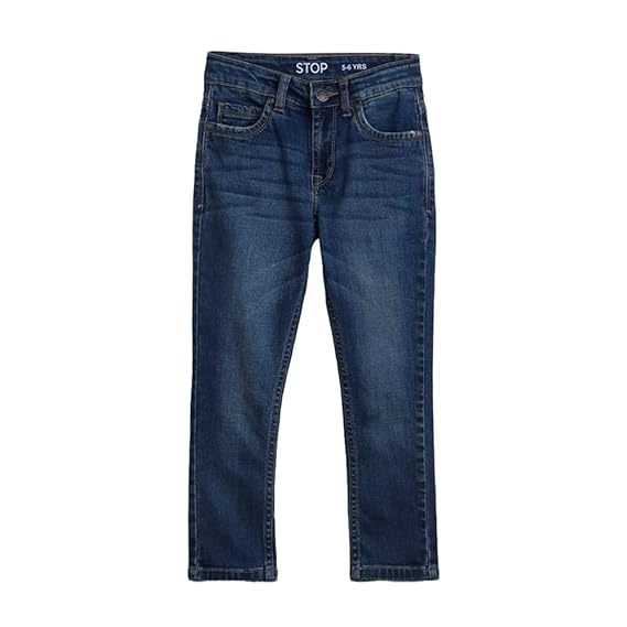 STOP by Shoppers Solid Denim Regular Fit Boys Jeans (A21710BJNS011-P)