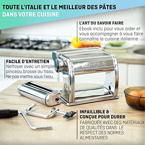 Machine à pâtes VeoHome en acier inoxydable avec séchoir durable - 7