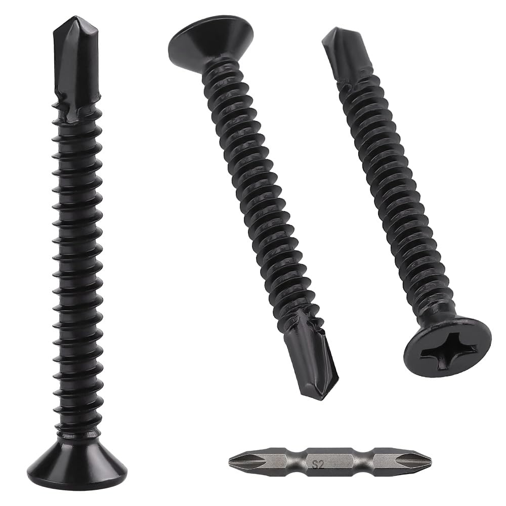 410 Stainless Steel Sheet Metal Screws - 50 Pack -16