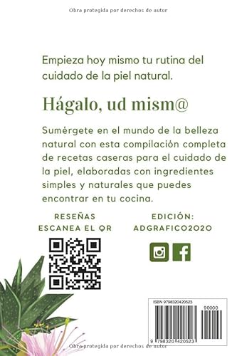 Guía completa para el cuidado de la piel: Más de 70 recetas caseras, naturales y efectiva para potenciar tu belleza. - imagen 2