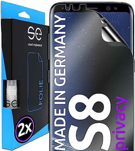 Samsung Galaxy S8 Schutzfolie 2x se 3D für Displayschutz