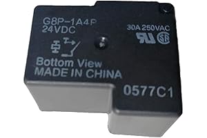 G8P-1A4P-24VDC Fully-Sealed PCB Relay | Black