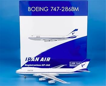 Amazon.com: ACE HOBBY Phoenix Iran Air for Boeing B747-200 EP-IAG