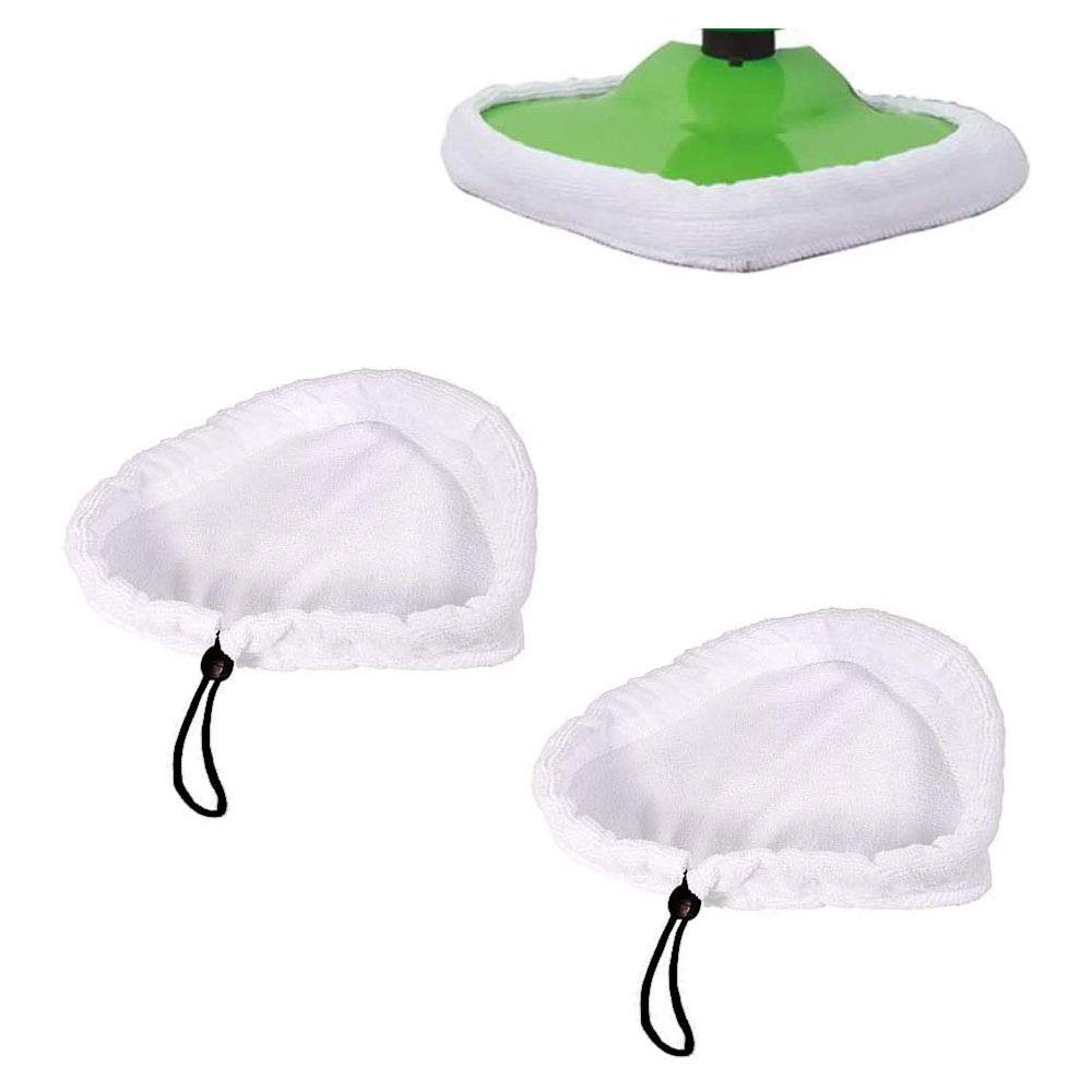 Tamponi Di Ricambio Per Scopa A Vapore - 4 Pezzi, Lavabili, In Microfibra, Universali - Foto 2