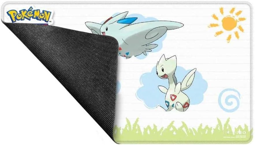 Togepi Evolutions Stitched Playmat for Pokémon