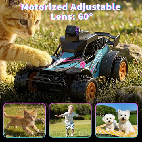 pisosorc RC Car with Camera, 2.4GHz Remote Control Truck by pisosorc - Used condition - Image 7