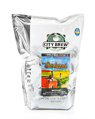 City Brew Coffee, Backroads, Medium Roast, Gourmet Arabica 2 lb miniatura 1