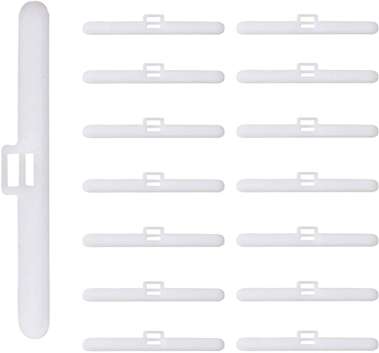 EveryHome Slat Top Hangers For Vertical Blind 127mm/5 Single Slot
