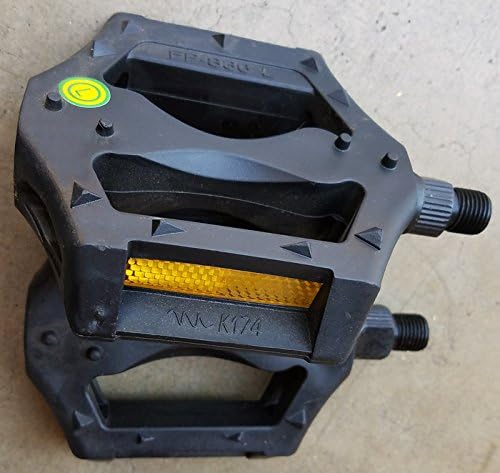 Micargi Resin 1/2" Bicycle Pedals - Black