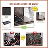 Dog Crate Furniture with Cushion