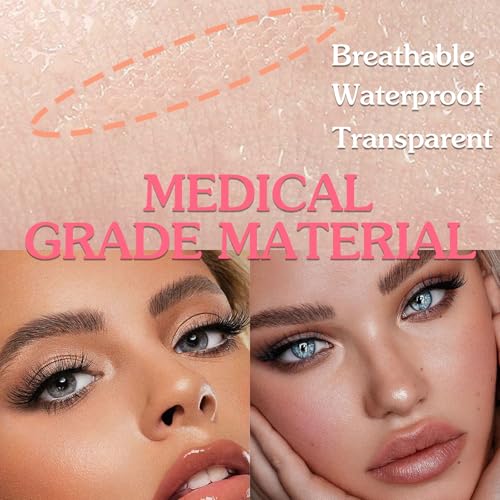 Fita adesiva invisível para pálpebras 900 peças, portátil, respirável, natural, invisível, fita ades