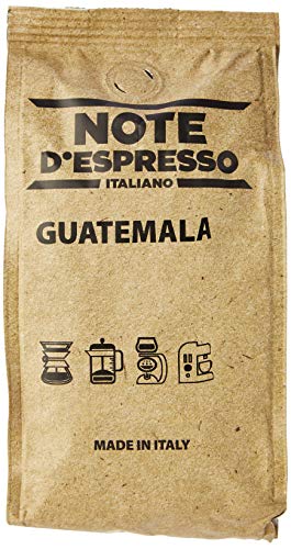 Note D'Espresso Guatemala, Caffè Filtro, Polvere Monorigine per Caffè All'Americana, Confezione da 4 X 250 g
