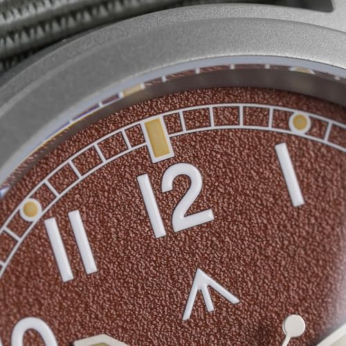 Image of Militado ML12 38mm Mens Watch - Sweep Hand VH31 Mecha-Quartz Movement Domed Sapphire Crystal Quartz Watch C3 Luminous 100M Waterproof